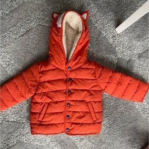 Mini Boden Fox Coat NWT 12-18 months